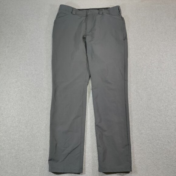5.11 Tactical Pants Mens 34x32 Defender-Flex Flint Gray Stretch Work *FLAW - Picture 1 of 12